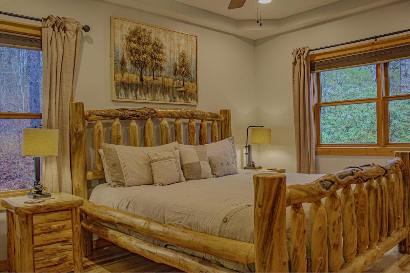 Serene Mountain And Sunset Views 3Bd Cabin Франклин Экстерьер фото