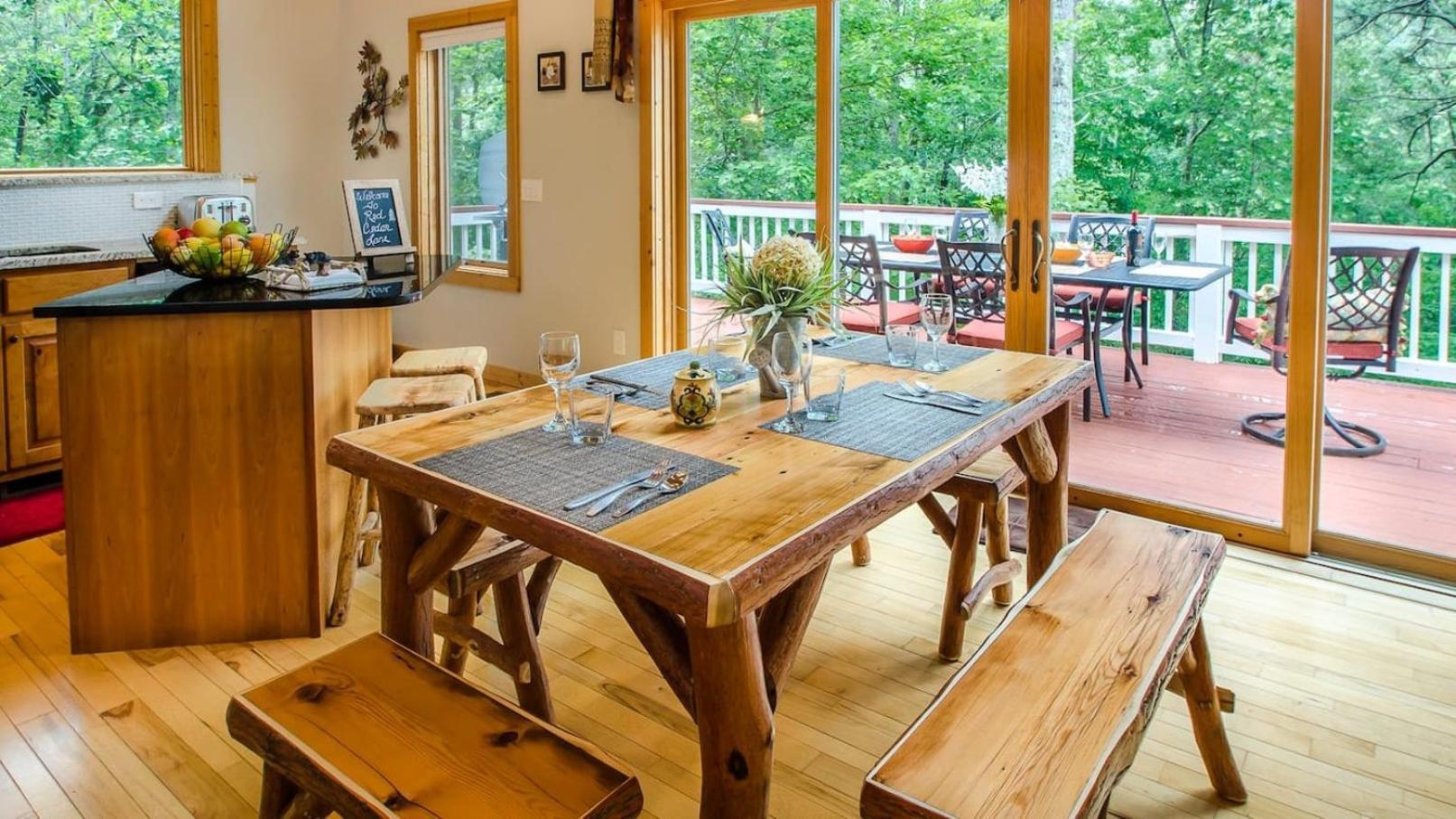 Serene Mountain And Sunset Views 3Bd Cabin Франклин Экстерьер фото