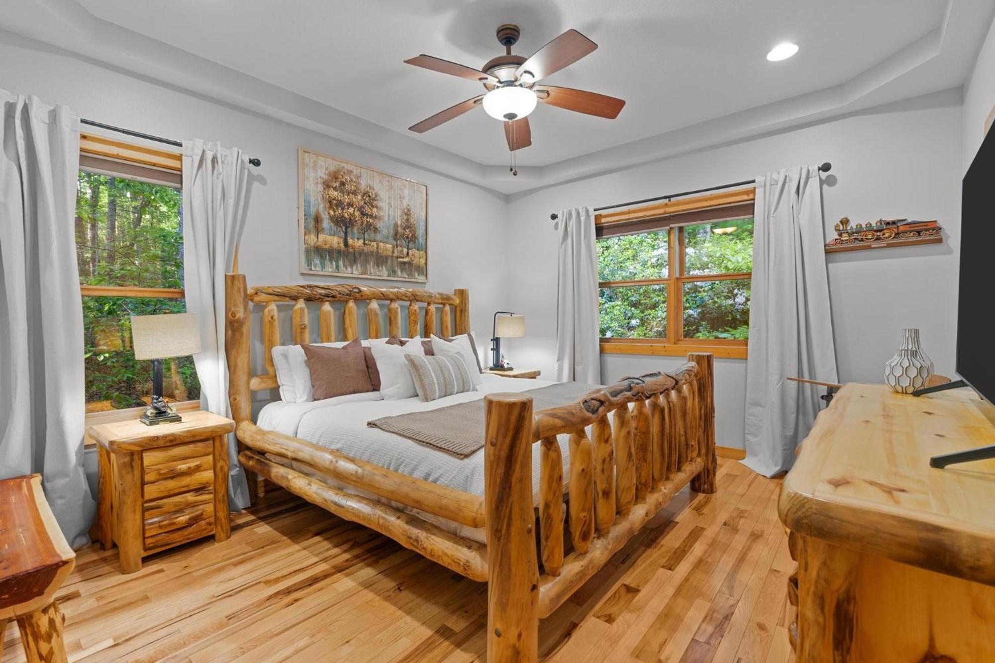 Serene Mountain And Sunset Views 3Bd Cabin Франклин Экстерьер фото